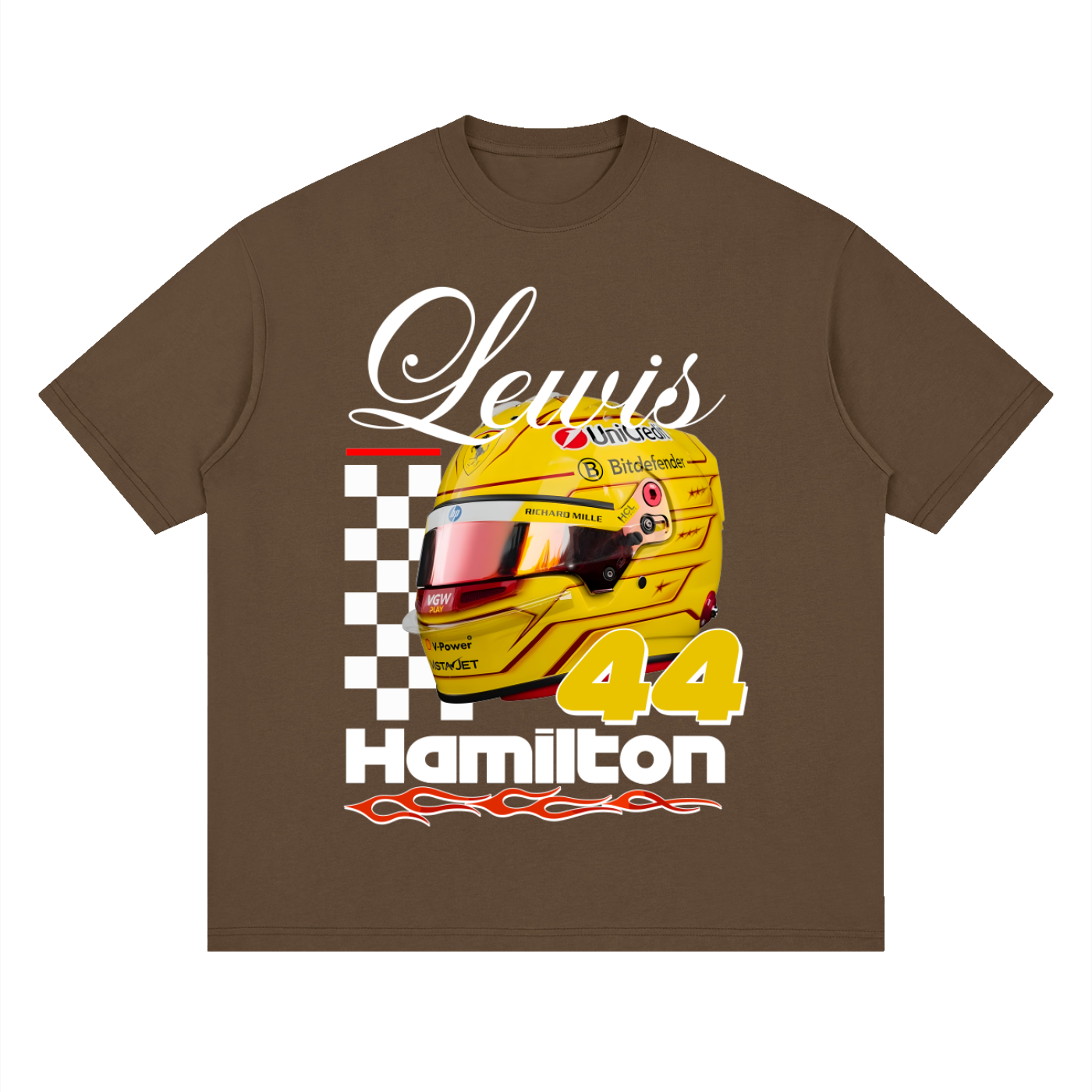Lewis Hamilton oversized