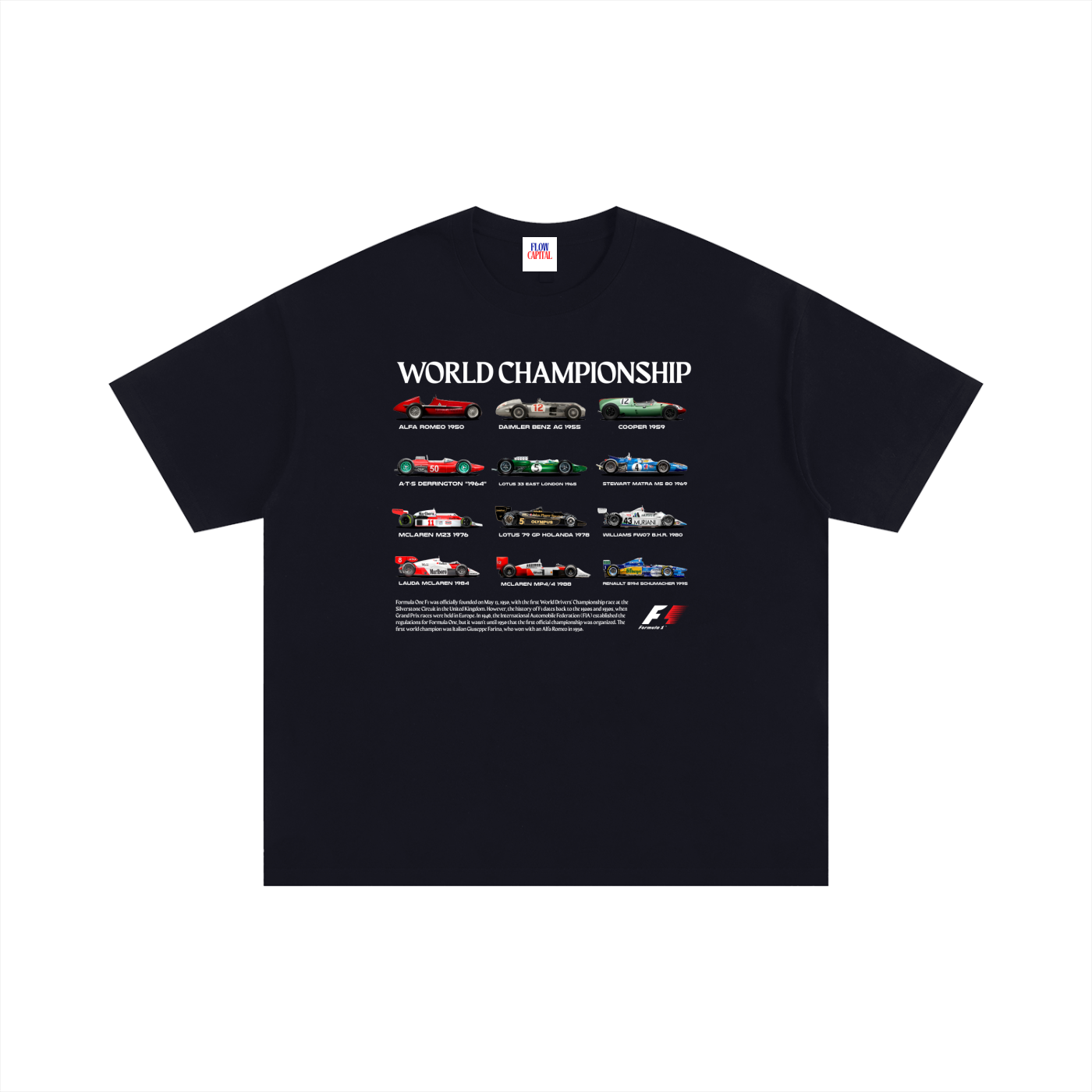 F1 regular tee