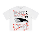 Unisex Heavyweight Short-Sleeved Oversized Cropped T-Shirt (230GSM)