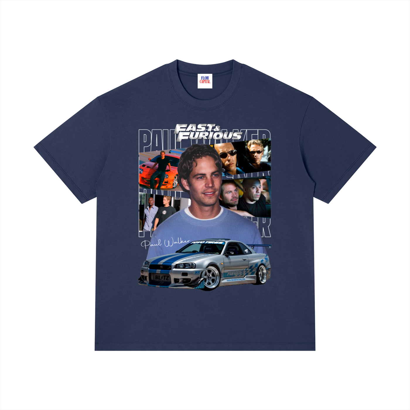 Fast & furious paul walker regular tee