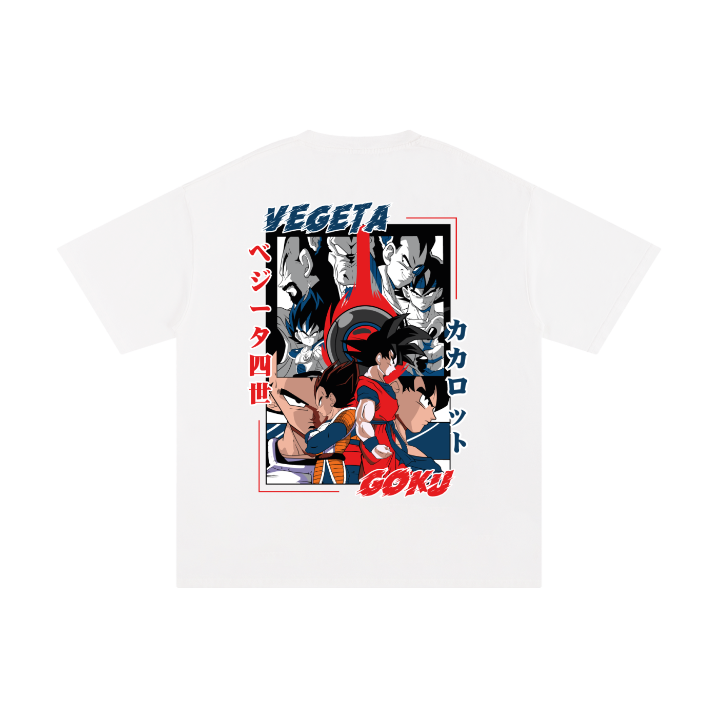 Goku and vegeta regular tee