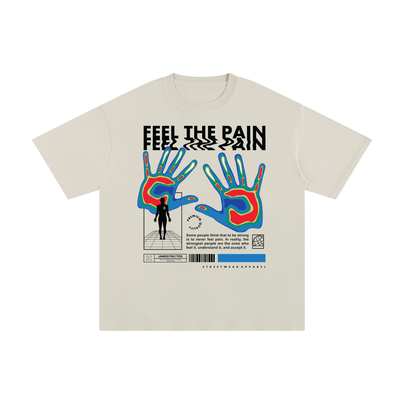 Feel the pain regular tee