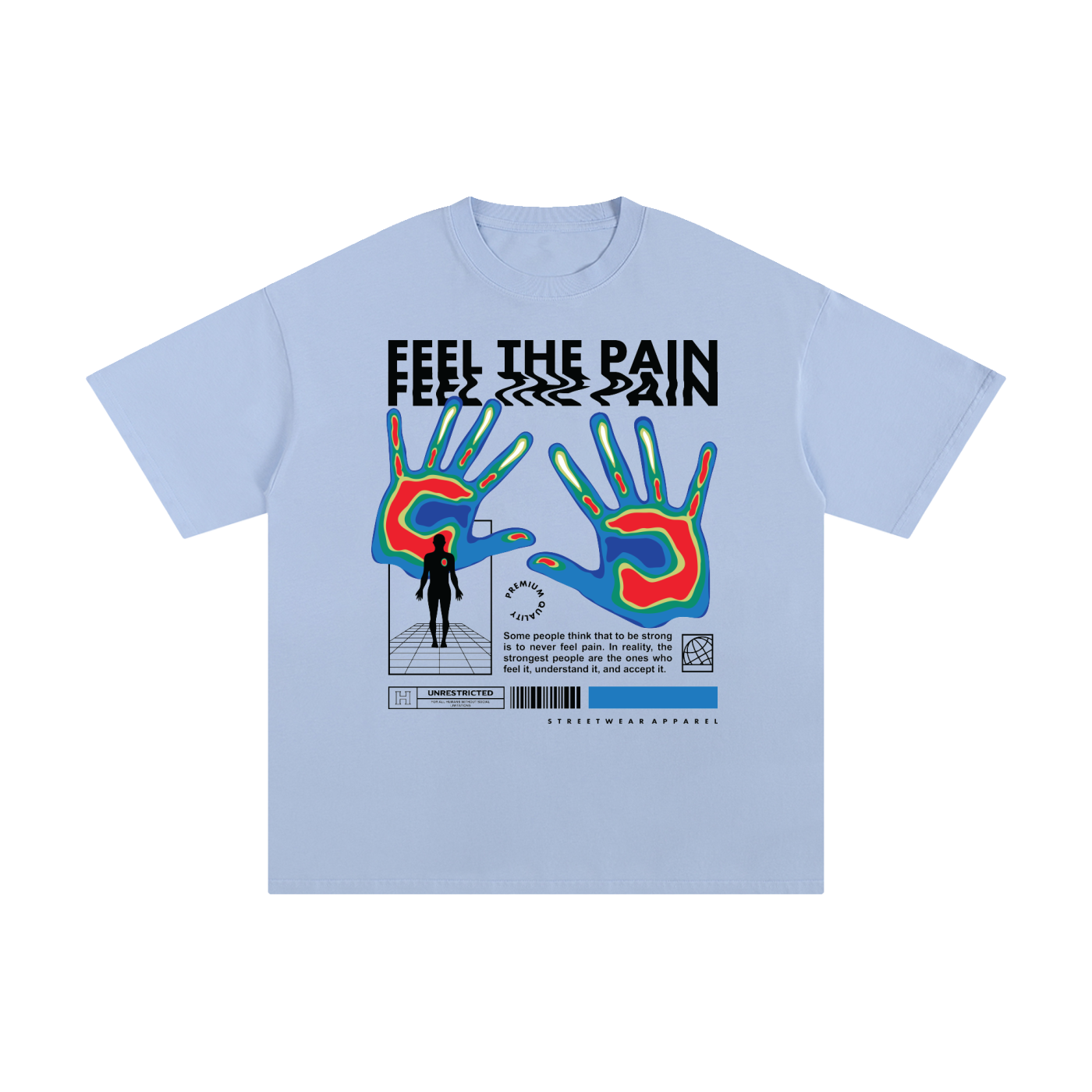 Feel the pain regular tee