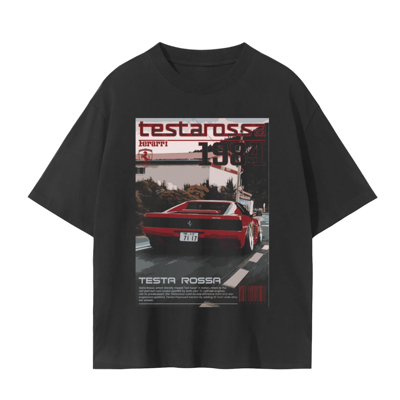 Testarossa regular tee