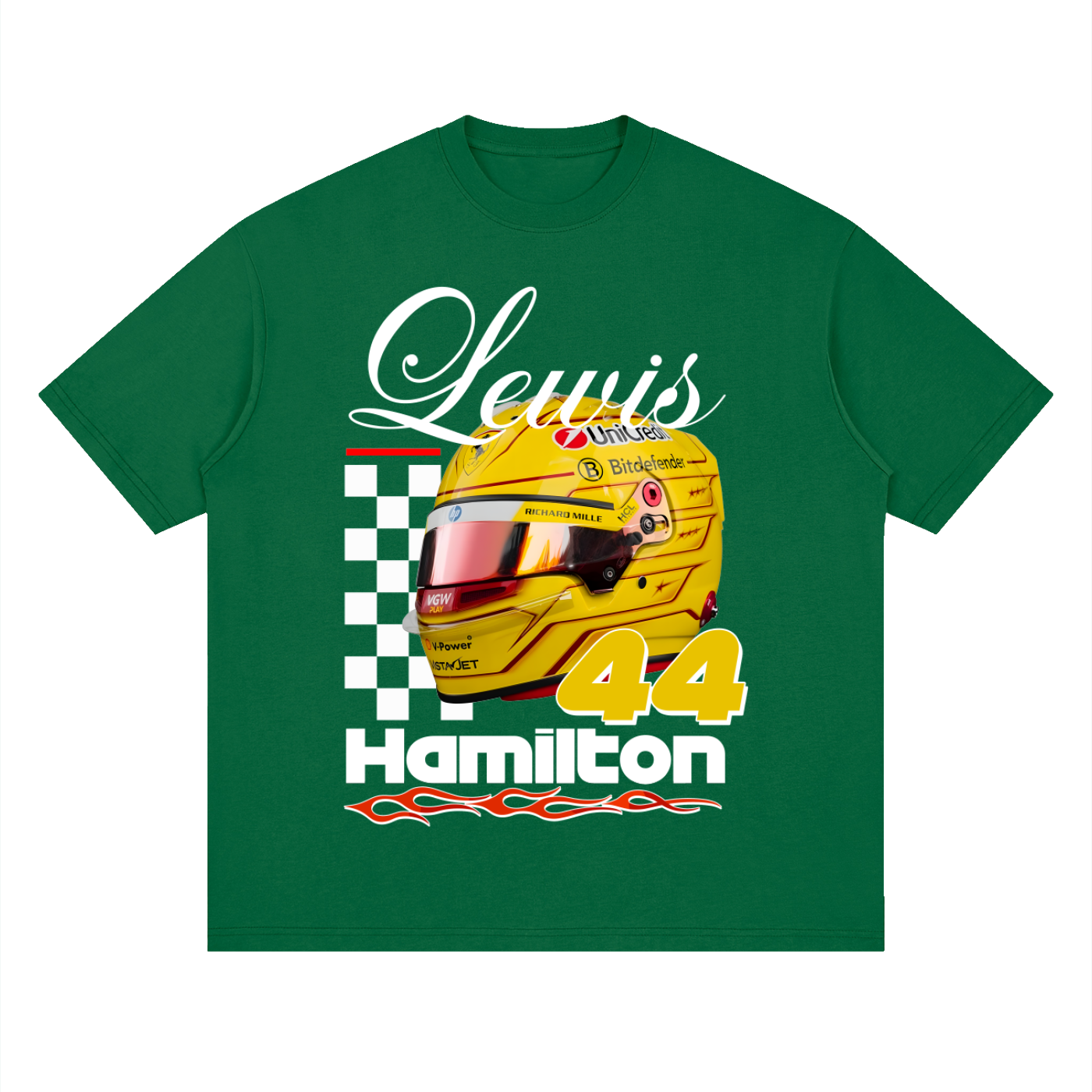 Lewis Hamilton oversized