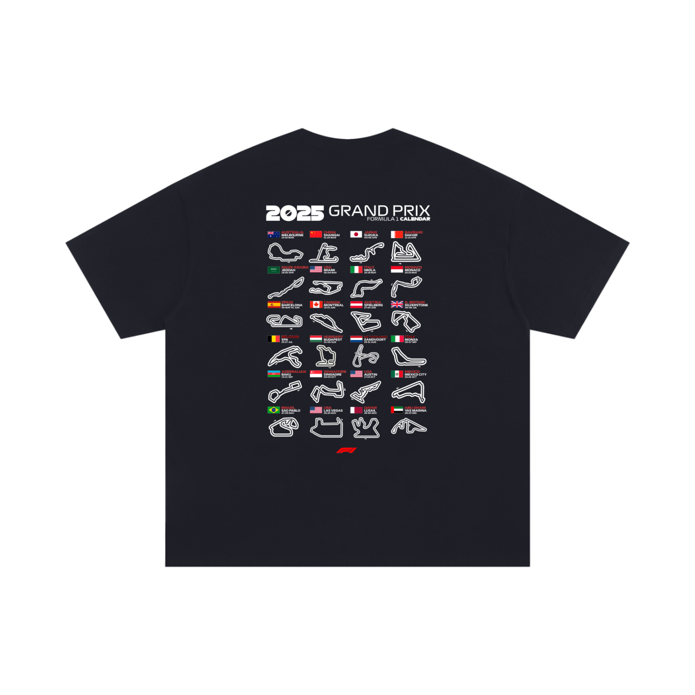 F1 regular tee