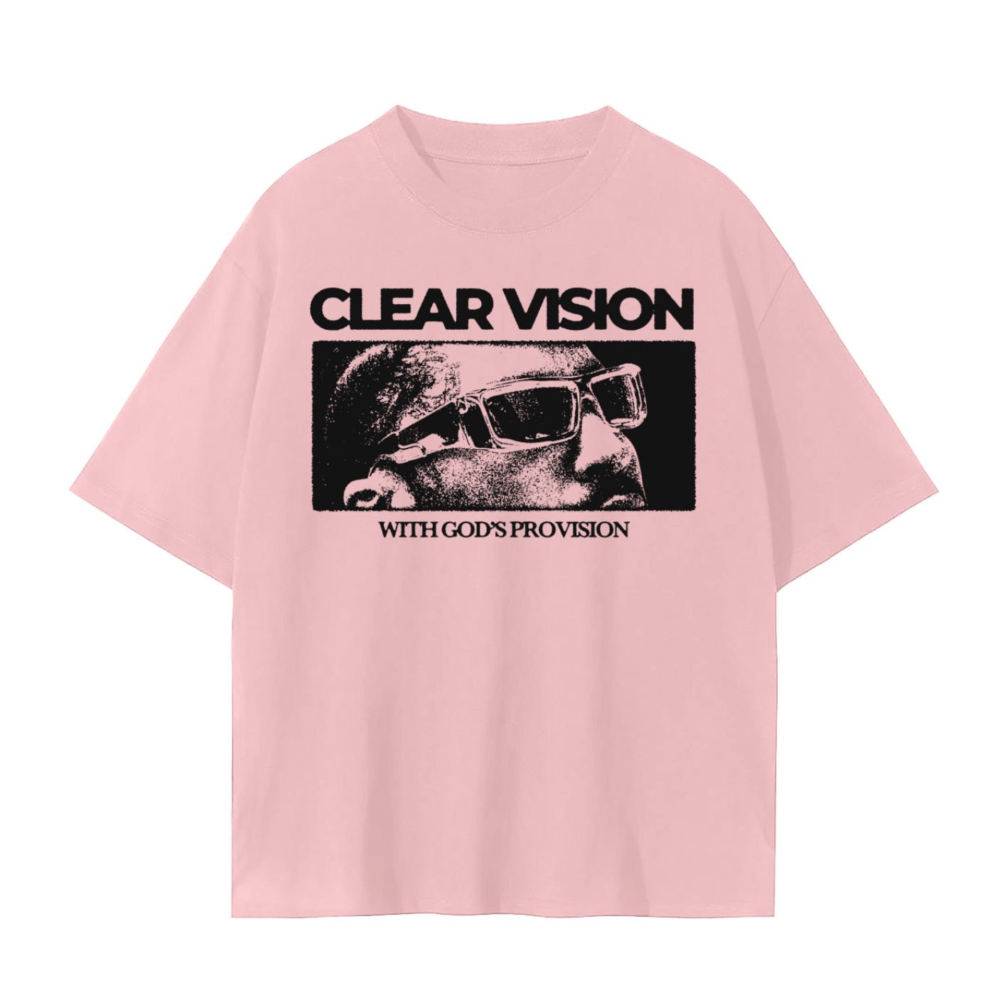 Clear vision regular tee